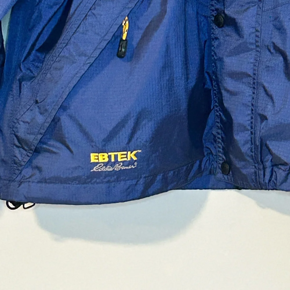 NWOT Eddie Bauer EBTEK Gore-Tex Blue Waterproof Jacket Size S/P